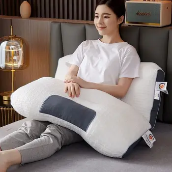 2023 3D възглавница за спа-масажи, Удобна Мека, Масажна възглавница за сън и защита на врата, въздушна Възглавница за домашен спално бельо